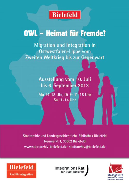 OWL - Heimat für Fremde? Ausstellung im Stadtarchiv Bielefeld