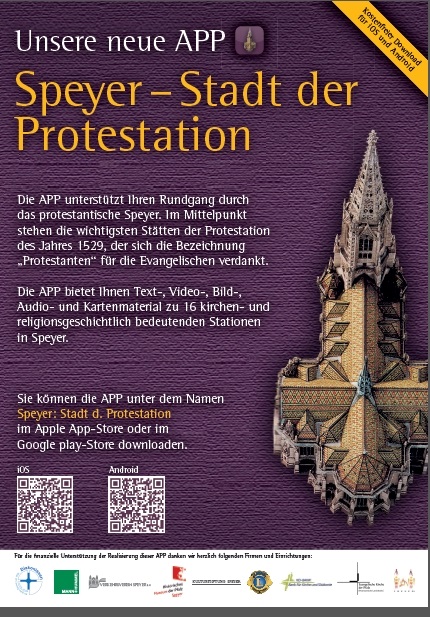 App 'Speyer - Stadt der Reformation'