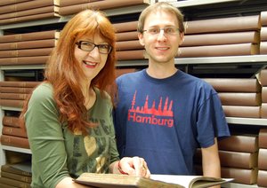 Abb.: Anke Rannegger und Lukas Stahn (Stadtarchiv Wedel)