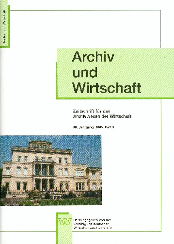 Archiv und Wirtschaft 3/2<a href='art_4772.html' id='asx'> ...WEITER</a></h5><br><br><a href='art_4771.html' id='ahx'>�sterreichischer Archiv- und Historikertag, Innsbruck 19.-23. September 2005</a><h5 id='as'>vom: 14.10.2005<br><br><p>Erstmals seit 34 Jahren fand der �sterreichische Archiv- und Historikertag wieder in Tirol statt. Als Tagungsort dieses vom
<a target=_blank id=asx href=