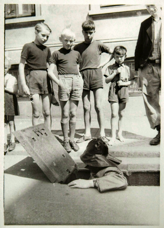 Kanalarbeiter, um 1959 (Quelle MVGWA)