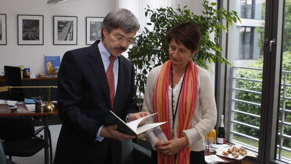 Abb.: Karin Kolbe und Hans Carl von Werthern (Foto: Ausw�rtiges Amt)