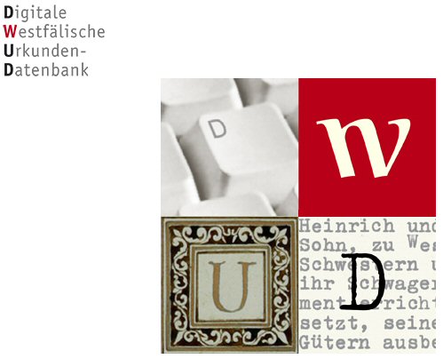 Digitale Westfälische Urkunden-Datenbank: URL: http://www.dwud.lwl.org 